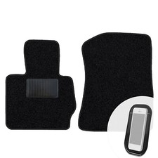 Vorne Fußmatten Auto Velours Set 2x passend für BMW X3 F25 X4 F26 