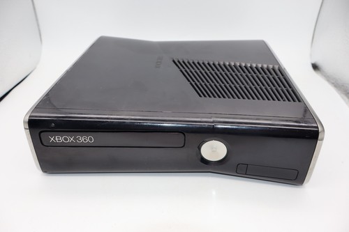 Xbox 360 S Slim Model 1439 Glossy Black Console 250GB HDD w/ Controller Tested - Picture 5 of 9