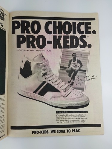 RARE Vtg 1984 NBA Today Newspaper Magazine Basketball ALL STAR GAME Bird Magic - 第 8/12 張圖片