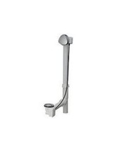 Duravit 791255000001000, chrome Cable-driven waste and overflow Architec, Small
