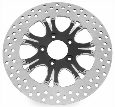 Performance Machine Heathen Paramount Platinum Cut Front 11.8'' Brake Rotor Black
