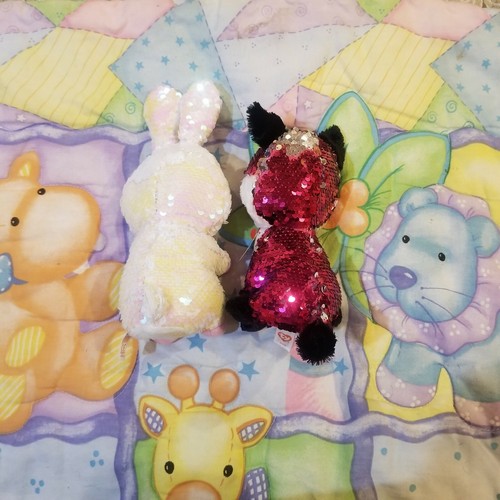 Beanie babies rare Sequence Rabbit And Fox - Picture 3 of 9