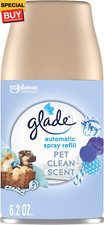Automatic Spray Refill, Air Freshener for Home and Bathroom, Pet Clean Scent, 6.