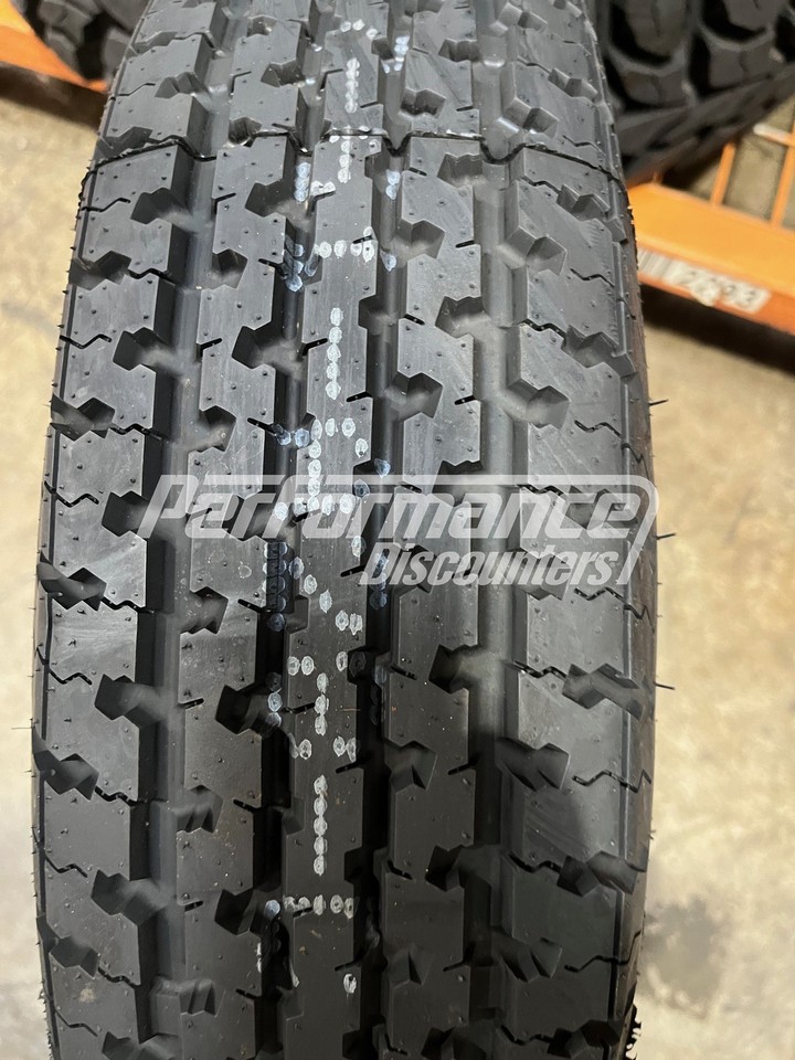 2 New Freedom Hauler ST Radial Trailer Tires 175/80R13 LRC 91L 175 80 ...