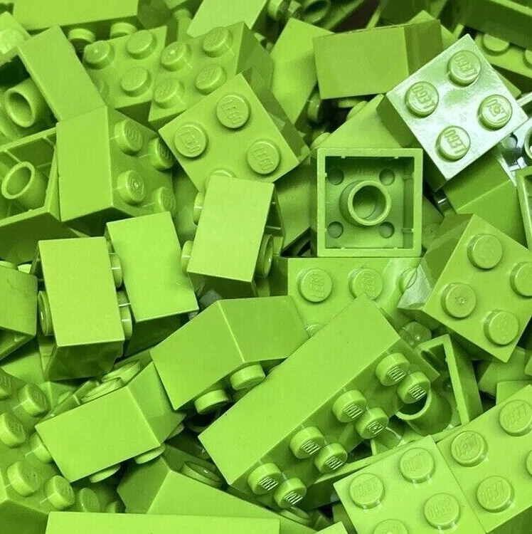 LEGO Bricks 50-2x2 40-2x3 30-2x4 25-2x6 Choose Colour/Size 3001 3002 3003 2456