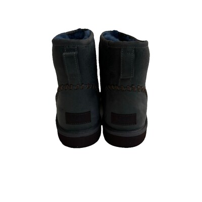 UGG MEN CLASSIC MINI DECO NEW NAVY WATERPROOF ANKLE Boots US 