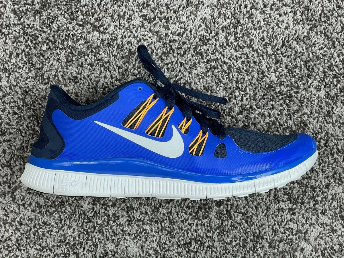 Nike Free Trail 5.0 Shoes Size 8 Mens Navy Red Running Hiking Outdoor Sneaker Nike Free 5.0 Athletic Shoes for Men for Sale | Authenticity  main image 2