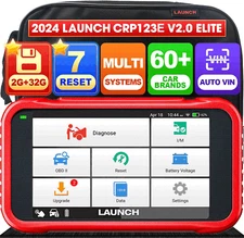 LAUNCH CRP123E V2.0 OBD2 Scanner ABS SRS Engine Code Reader Car Diagnostic Tool