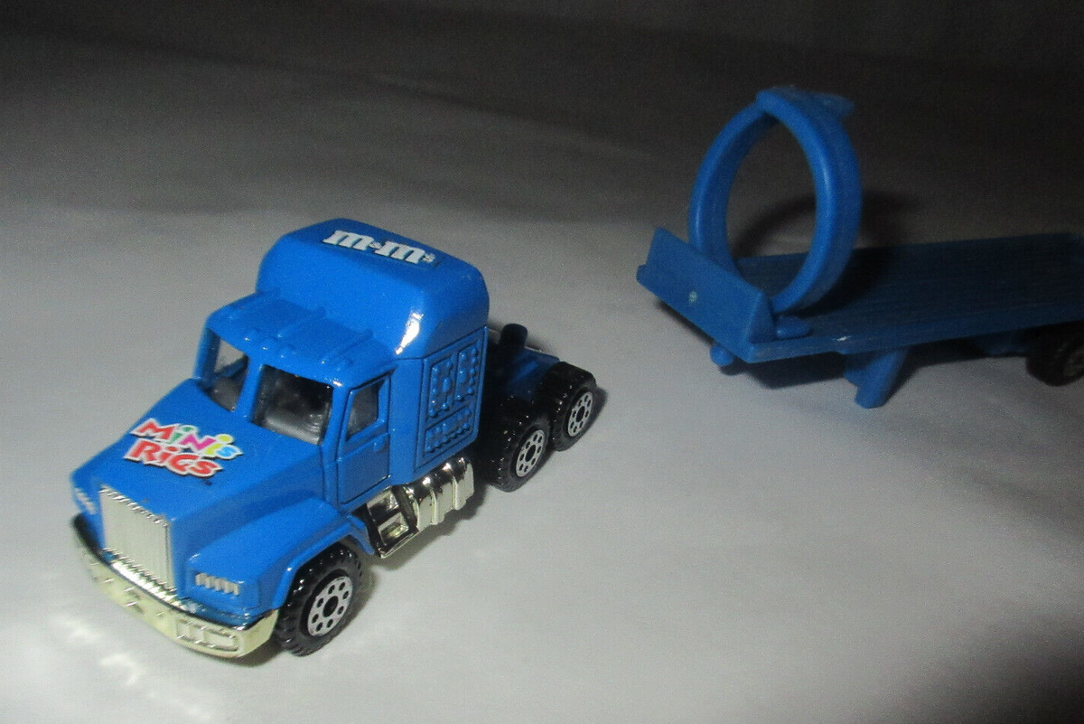 m&m's minis rigs 絶版 トラックミニカー レトロ玩具 M&M's