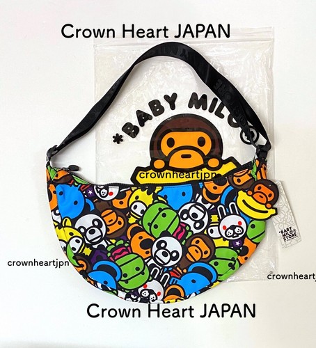 A Bathing Ape BAPE BABY MILO STORE MILO ALL SAFARI MEDIUM CROSS BAG Shoulder Bag