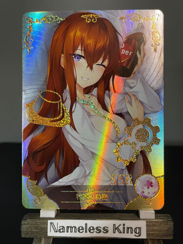 Goddess Story CCG Anime Waifu Doujin Holo Foil Card SSR - Kirisu Stiens Gate  | eBay