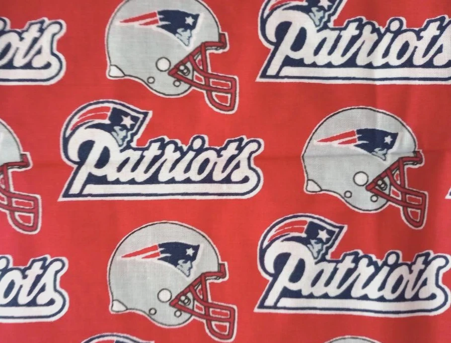 New England Patriots спортивная веселая ткань футбольная длина 14 x 13 дюймов 1 шт. - Изображение 2 из 2