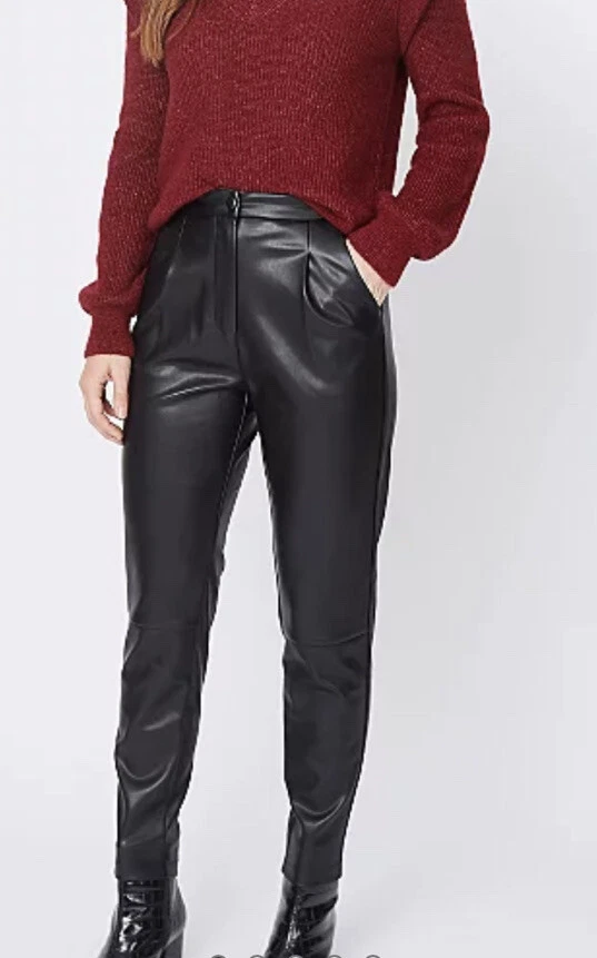 Faux leather jacket size 24 top