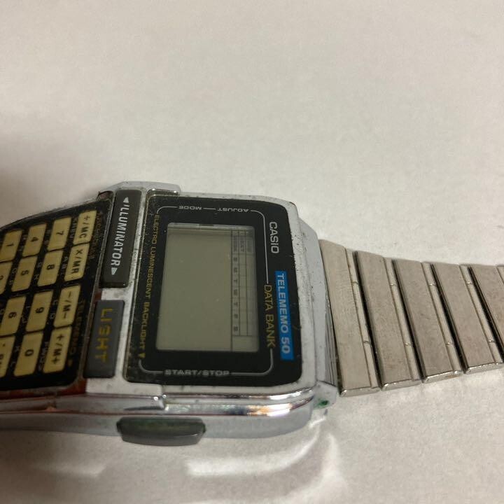 CASIO DATABANK DBC-630 90's Vintage Men's Watch Black