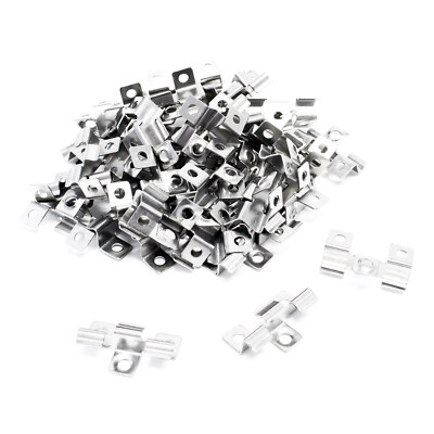 XPOtool Edelstahl Clips 8mm Terrassen WPC Dielen Montageclip Befestigungsklammer