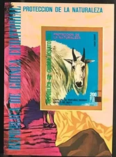 Equatorial Guinea #MiBl272 MNH S/S Rocky Mountain Goat Oreamnos ame