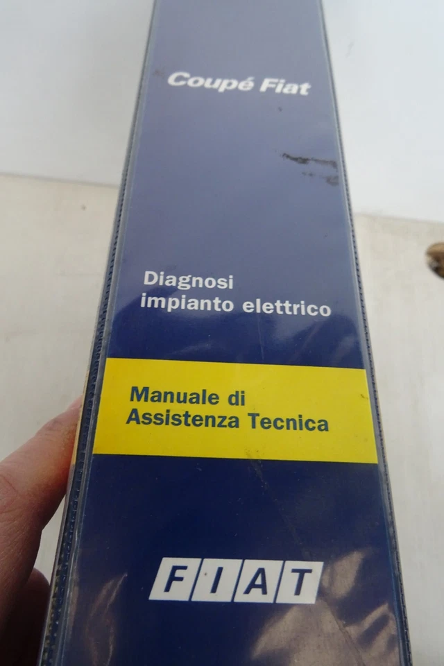 manuale officina Coupè Fiat 16 V Turbo diagnosi impianto elettrico originale - Immagine 3 di 4