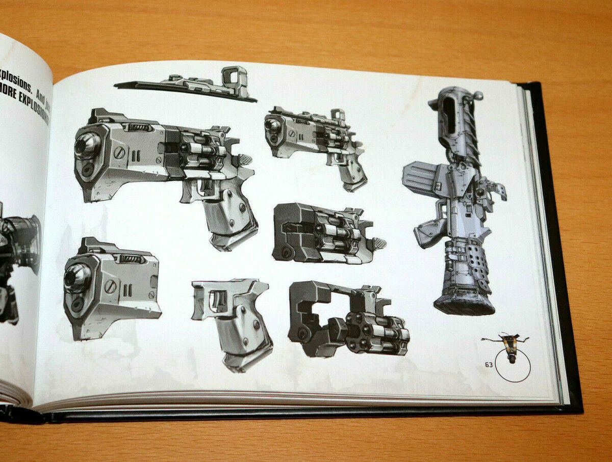 The Art & Design Of Borderlands 2 Rare Artbook Art book PS3 The Art & Design Of Borderlands 2 Rare Artbook Art book PS3