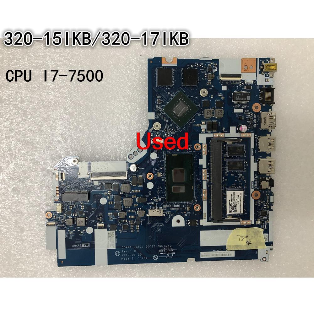 NM-B242 For Lenovo ideapad 320-15/17IKB Motherboard I7-7500U 2GB
