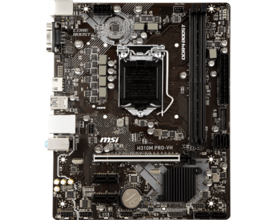 FOR MSI H310M PRO-VH Motherboard Supports i3 8100 i5 8400 32GB