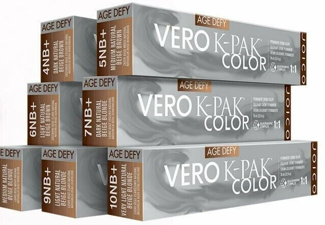 Color de cabello crema permanente Joico Vero K-Pak Age Defy - Envío gratuito Foto 2 de 2