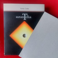 Gavino Ledda AURUM TELLUS Scheiwiller 1991 copertina Kalczynska grafica Lucini