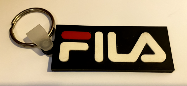 FILA Keychain Keyring flexible collectable
