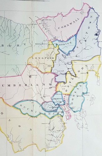 1852 John Arrowsmith Rare Antique Map The First Electoral Districts of Tasmania - Picture 2 of 2