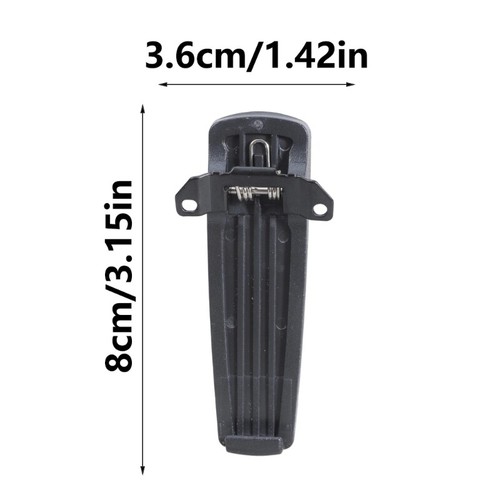 Back Clip Rear Holder for PD700 PD780 PD752i PD782i PD982i Communication Devices - Zdjęcie 8 z 8