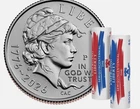 Semiquincentennial Dime 2026 Rolls Emerging Liberty US Mint - IN HAND