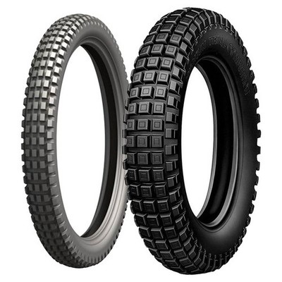 TYRE PAIR MICHELIN 80/100-21 TRIAL LIGHT + 4.00-18 TRIAL COMP X11