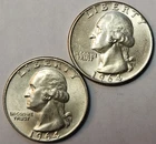 1964 P+D Washington Silver Quarter Choice BU Collection, Set - Q-BK1