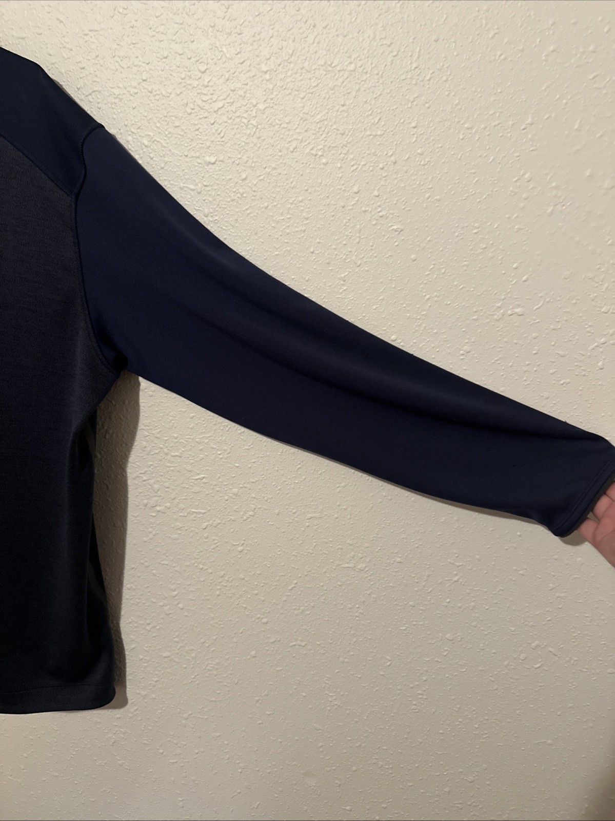 Blue Nike Dri Fit Georgetown Hoyas Quarter Zip Jacket