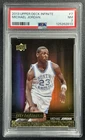 MICHAEL JORDAN PSA 7 2013-14 UPPER DECK INFINITE #7 TAR HEELS 2813