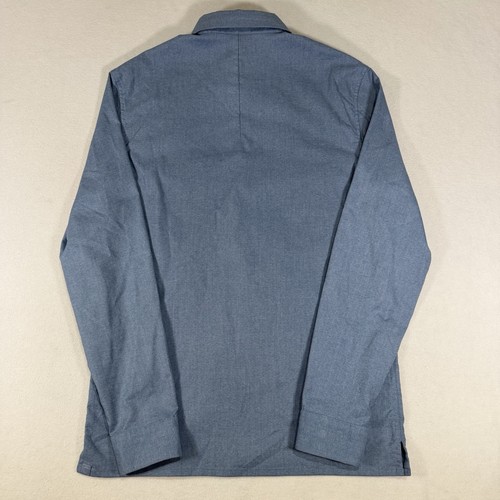 Lululemon langärmliges Kommissionshemd mit Knopfleiste Herren Small blau - Bild 3 von 5