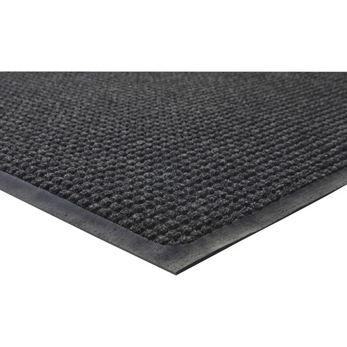 Genuine Joe Waterguard Mat - 60" Length X 36" Width - Rubber, Polypropylene - - Picture 2 of 6