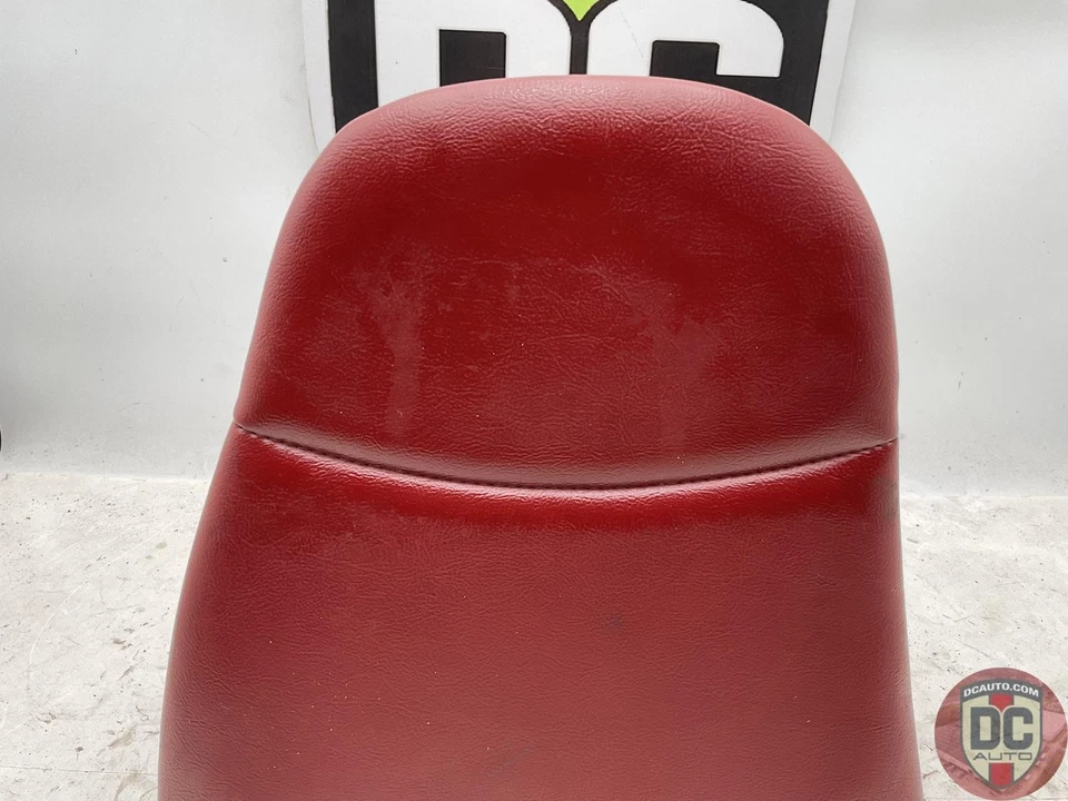 Parte inferior del asiento trasero izquierdo Porsche 911 993 1994-1996 cuero rojo flamenco 124536 Foto 2 de 4