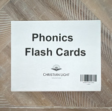 Christian Light Education Phonics Flash Cards...