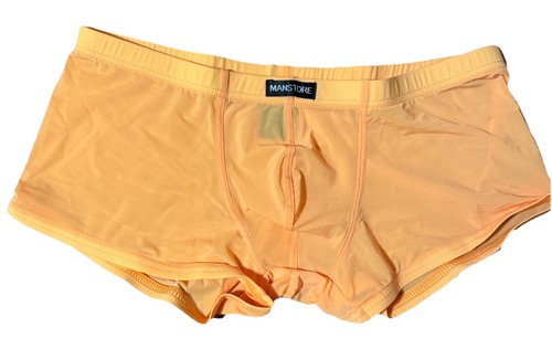 Men’s MAN STORE Size M Peach Boxer Brief With Pouch New w/o Tags