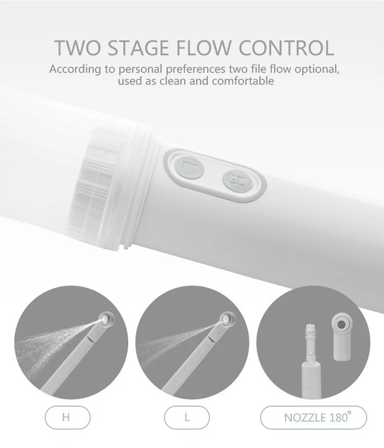 Портативное биде для путешествий электрическое дорожное биде ручной распылитель высокого давления - Изображение 2 из 4
