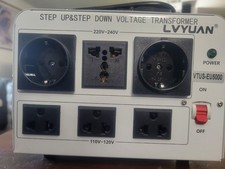 EU5000W Voltage Transformer Power Converter Step Up/Down