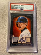 2015 Diamond Kings Studio Portraits Materials Blu Framed /10 Ichiro PSA 9