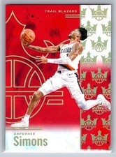 Anfernee Simons 2024-25 Court Kings #89 Ruby /149 Trailblazers/Boston Celtics