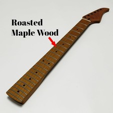 22 Frets Roasted Maple Suhr Headstock Guitar Neck Radius 9.5'' for Guitar Part
