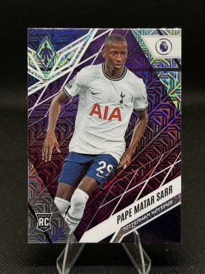 2022-23 Panini Premier League Phoenix Pape Matar Sarr #257 Purple Mojo Prizm RC