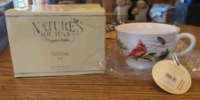 New Marjolein Bastin Nature's Journey Coffee Tea Mug Cardinal Bird Demdaco 2008