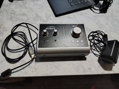 Audient iD14 MkI USB Audio Interface   10 In/4 Out   w/ Power Supply & USB Cable