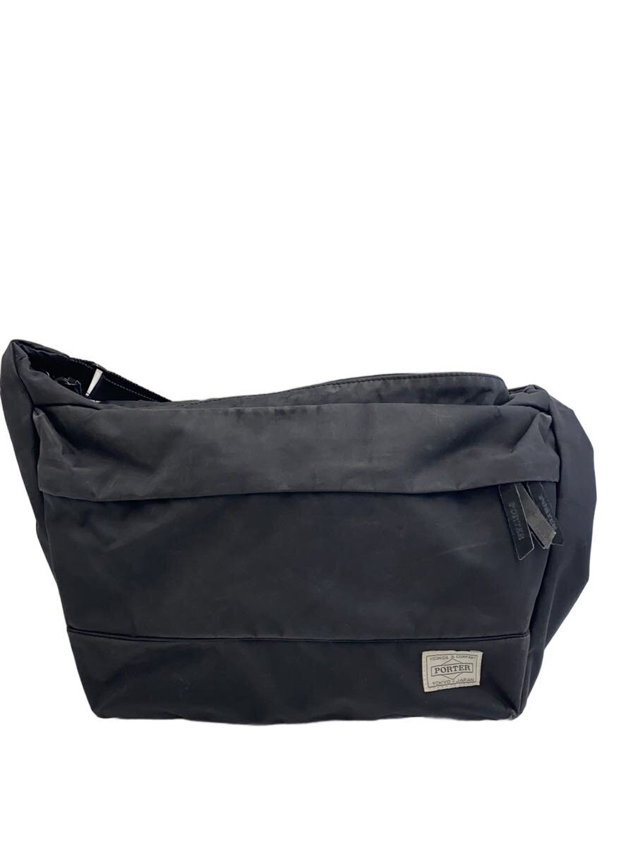 PORTER Shoulder Bag BLK Solid Used - image 1