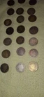 Barber 90% Silver Dimes Lot of 21 Assorted Dates & Mints  $2.10 Fv