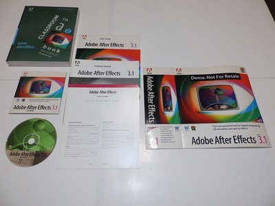 Vintage Software - Adobe After Effects for Windows v3.1 with Training Book